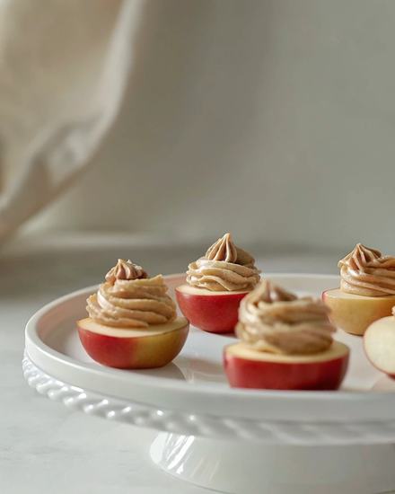 Apple Slices with Almond Butter