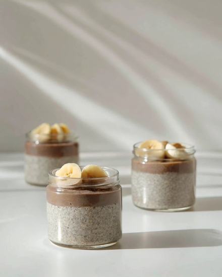Chocolate Banana Chia Pudding