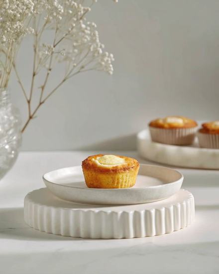 Baked Cottage Cheese Muffins