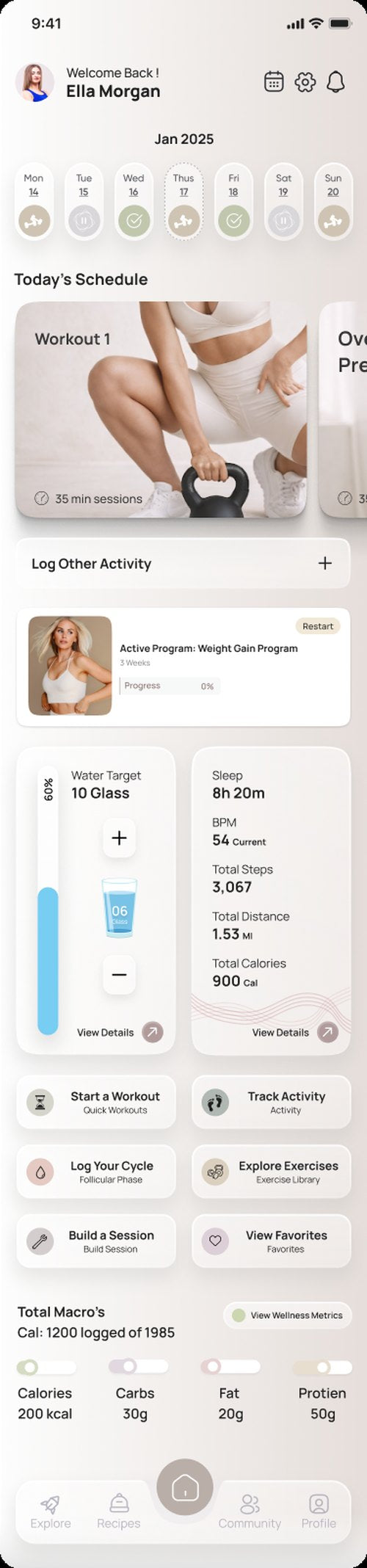 Formelle movement detail